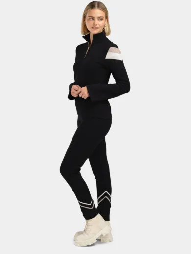 Bilde av WoolLand Hemsedal Knitted Top Woman Black